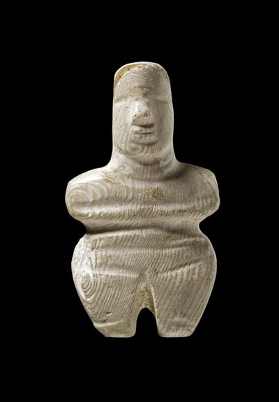 Kykladische Figur, Naxos, ca. 3000-2000 v. Chr. von Greek